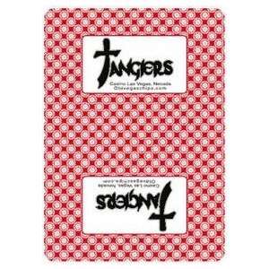  Tangiers Casino Las Vegas Red Playing Cards Sports 