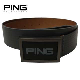 2011 Ping Collection ICON Leather Golf Belt **NEW OUT**  