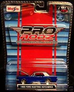 NEW MAISTO Pro Rodz Diecast Collection 1/64 1965 Ford Mustang 