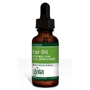  Gaia Herbs Ear Oil w Mullein & St.Johns 1 oz Health 