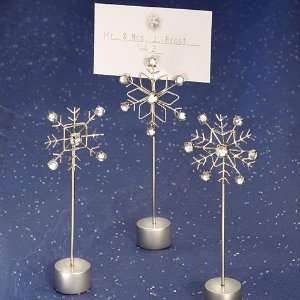  Snowflake Design Place Card Holders Health & Personal 
