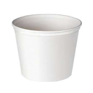  SOLO Cup Company Double Wrapped Paper Bucket, Unwaxed 