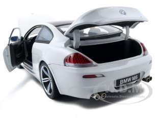 BMW M6 COUPE WHITE 118 DIECAST CAR MODEL KYOSHO  