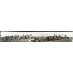  Panoramic Reprint of Ohio Works of the Carnegie Steel Co 