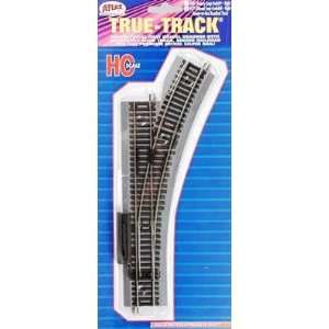  HO True Track Snap Manual Switch Right Atlas Trains Toys 