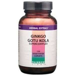  Herbs, Ginkgo/Gotu Kola 120 120 Caplets Health & Personal 