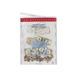  FRAUDSTOPPER Tamper Evident Deposit Bags Clear 100 per 