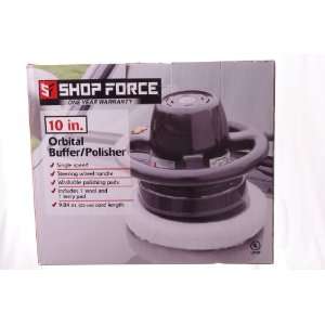  Shop Force Orbital Buffer/polisher 10 Inch Single Speed 