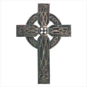  Antiqued Rustic Celtic Wall Cross Old World Style
