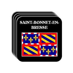   Burgundy)   SAINT BONNET EN BRESSE Set of 4 Mini Mousepad Coasters