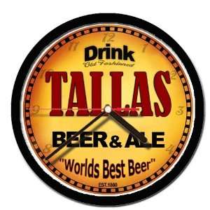  TALLAS beer and ale cerveza wall clock 