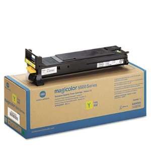 QMS Printing Solutions A06V233 Laser Cartridge, High Capacity, Yellow