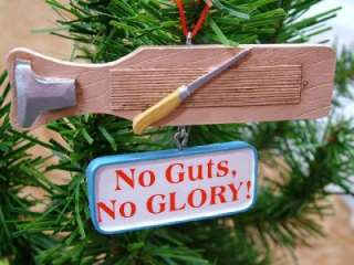 New Fishing Fillet Board Fish Knife Christmas Ornament  