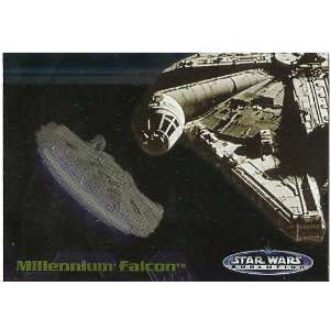  Star Wars Evolutions Millennium Falcon Trading Card # 89 