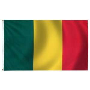  Mali Flag 3X5 Foot Nylon Patio, Lawn & Garden