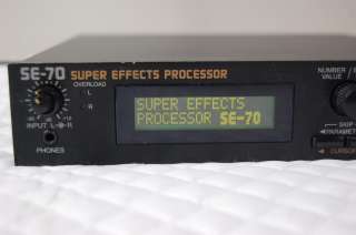 Boss SE 70 Super Effects Processor / 1993 made in japan  
