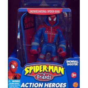    Man & Friends Action Heroes Snowboarding Spiderman Toys & Games