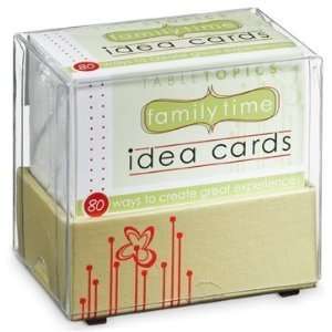 Tabletopics Idea Cards   Family Time Edition Toys & Games