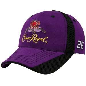 26 Jamie McMurray Purple Crown Royal Adjustable Hat  