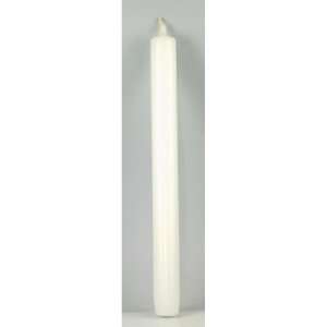  White Taper Candle, 7/8 by 10 