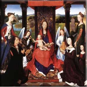   30x30 Streched Canvas Art by Memling, Hans 