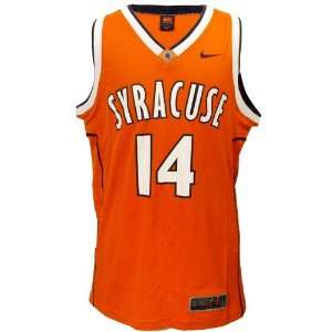   Syracuse Orange #14 Orange Replica Basketball Jersey Sports