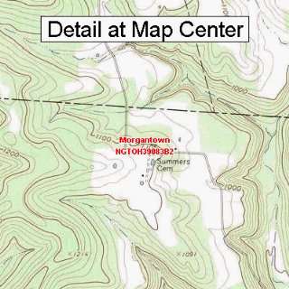   Map   Morgantown, Ohio (Folded/Waterproof)
