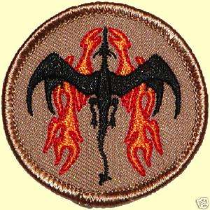 Boy Scout Patch   Flame Breathing Dragon Patrol (#022)  