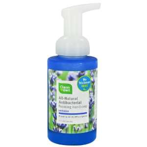  Cleanwell Natural Antibacterial Foaming Hand Wash 9.50 oz Beauty