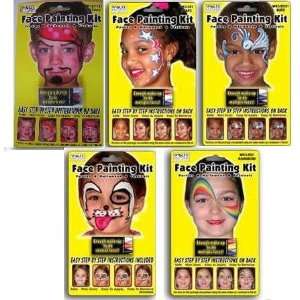  5 Face Paint Kits Toys & Games
