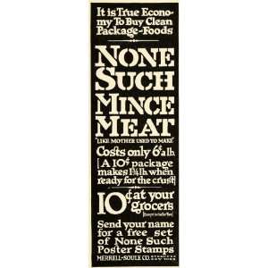  1915 Ad Merrell Soule None Such Mince Meat Pricing 