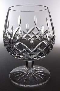 WATERFORD CRYSTAL LISMORE BRANDY SNIFTERS   GLASS 5 1/4  