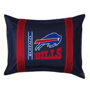  Buffalo Bills Sideline Pillow Sham Blue20X26 Standard 
