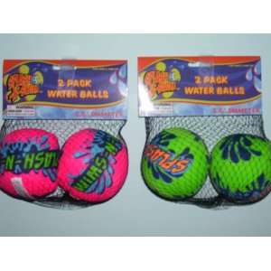 Splash N Swim 4 water balls sold as a set  Sports 