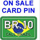 BRAZIL 500 Minute Prepaid PHONE CALLING CARD  