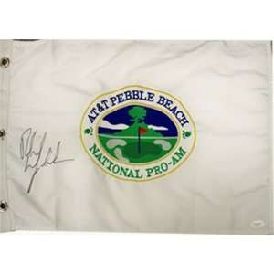  Phil Mickelson Autographed Golf Flag (James Spence 