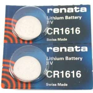  CR1616 Renata Watch Batteries 2Pcs