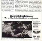 1971~SKOAL COPENHAGEN HAPPY DAYS CHEW TOBACCO~Print Ad  