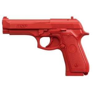  ASP Patended Solid Silicone Made Red Training Gun Beretta 