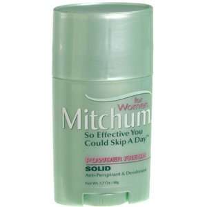  Special pack of 6 MITCHUM LADY WIDE SOLID PD FRE 1.7 oz 