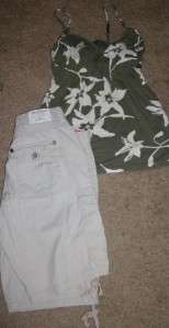 Girls Trendy Summer Clothes Lot Size 14 16 ABERCROMBIE AMERICAN EAGLE 