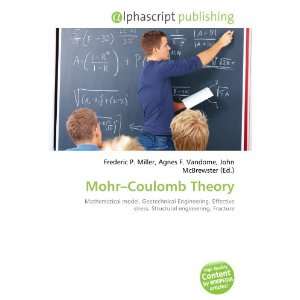  Mohr Coulomb Theory (9786133772236) Books