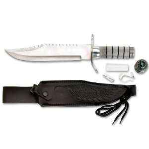   Survival Knife By Maxam® Fixed Blade Survival Knife 
