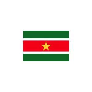  Suriname Flag, 2 x 3, Outdoor, Nylon