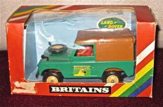 1980 BRITIANS 9571 Farm Land Rover 132 in box  