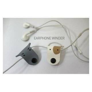BDS   Cute Doggie Earphone Winder / Cord Manager / Cable Winder   Set 