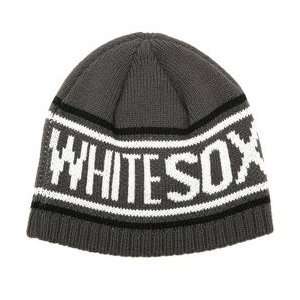  Chicago White Sox Alberta Knit Cap   Black One Fits Most 