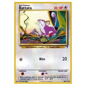 Pokemon   Rattata (89)   Legendary Collection Toys 