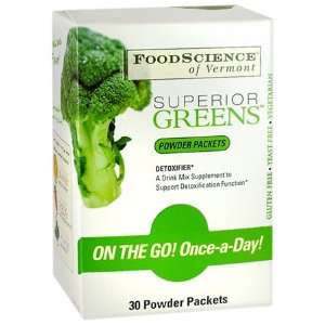  of Vermont Superior Powders Superior Green Drink Mix Packets 30 count