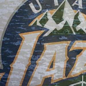  Utah Jazz Alyssa Milano Superfan Sheer Burnout Premium T 
